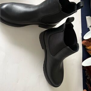 Madden Girl Black Ankle Boots Size 6 or European 36